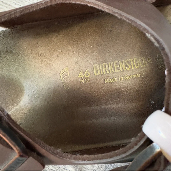 Birkenstock Brown Men's Sandals - Picture 6 of 10